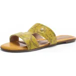 DÁMSKÉ PANTOFLE PICCADILLY C422010-1 ŽLUTÁ Barva: ŽLUTÁ, Velikost: 41