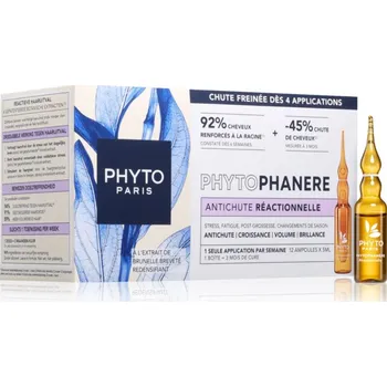 Vlasová regenerace Phyto PhytoPhanere Reactive Hair Loss Treatment ampulky proti vypadávání vlasů 12x5 ml