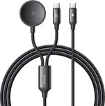 Kabel MCDODO CA-4210 USB-C 1,2m Black + nabíječka na Samsung Watch