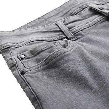 Pánské kalhoty Pánské džíny NAX - GERW - šedá / 54