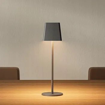 Lampička K-BRIGHT 2 LED STOLNÍ LAMPY BEZDRÁTOVÉ ČERNÉ RGB