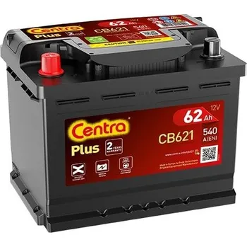 Autobaterie Autobaterie Centra Plus 12V, 62Ah, 540A, CB621