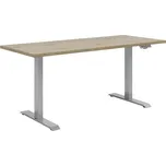 Psací stůl Connect s elektrickým nastavením výšky od - Black Red White - BRW 155x73 cm