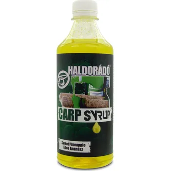 Návnadová surovina Haldorádó Booster Carp Syrup Sladký ananas, 500 ml