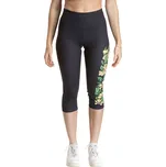 Meatfly dámské legíny Edna Yellow Flowers Velikost: XS