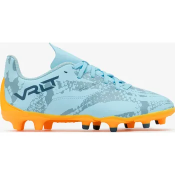 Míčový sport KIPSTA Dětské kopačky Viralto I FG na šněrování Snake 39 MODRÁ