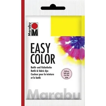 Speciální výtvarná barva Marabu Easy Color batikovací barva - světle růžová 25 g