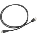 LANBERG Kabel USB 3.1 USB A vidlice,USB C vidlice zlacený 1,8m černá