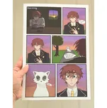 Be Nice EKO školní ekologický sešit 434/A4 linkovaný - Anime