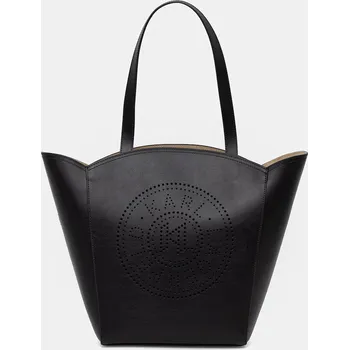 Kabelka Karl Lagerfeld nákupní taška dámská kožená K/CIRCLE B2W30013 černá 99X, vel. ONE SIZE