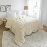 Blancheporte Přikrývka z lamí vlny s duo-double izolací 2x200g/m2 přírodní 140x200 cm