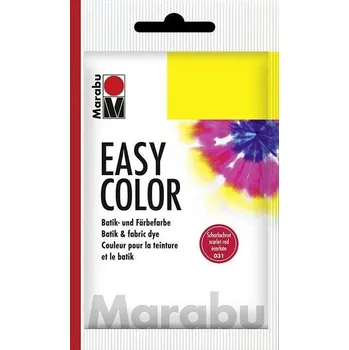 Výtvarná barva Marabu Easy Color batikovací barva - červená 25 g
