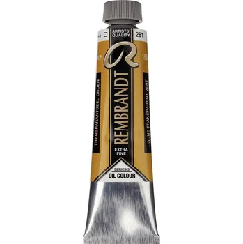 Výtvarná barva Rembrandt 1052812 Olejová barva Transparent Yellow Green 40 ml 1 ks