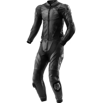 Moto oblečení Dvoudílná kožená kombinéza na motorku Rebelhorn Inferno černá 52