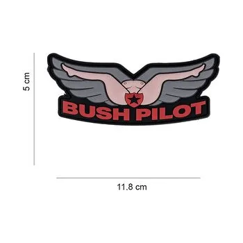 Gumová nášivka 101 Inc Bush Pilot - barevná