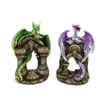 Dekorace - soška - Temné legendy - Strážci brány – Drak