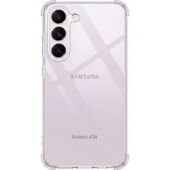 Pouzdro na mobilní telefon Odolný kryt pro Samsung A36 5G průhledný
