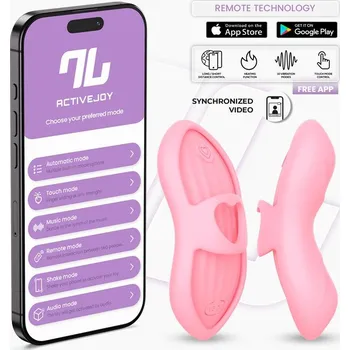 Vibrátor InToYou App Series Laia Heated Finger Vibrator with App Pink