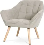 AK-321 SIL2 - Křeslo, stříbrná látka, AK-321 SIL2