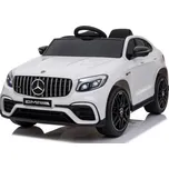 Mamido Dětské elektrické autíčko Mercedes Benz GLC 63S 4x4 bílé