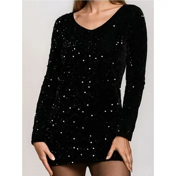 Dámské šaty Sinsay - Minišaty - černá - 425CH-99X - 425CH-99X-S