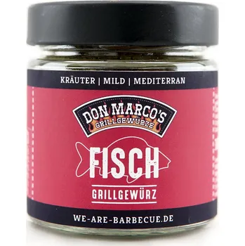 Koření Don Marco´s BBQ Don Marco´s grilovací koření na ryby, 140 g