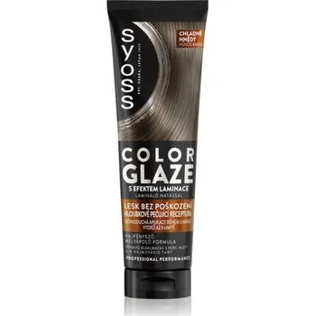 Šampon Syoss Intense Glaze Color tónovací barva na vlasy pro lesk odstín Cool Brown 130 ml