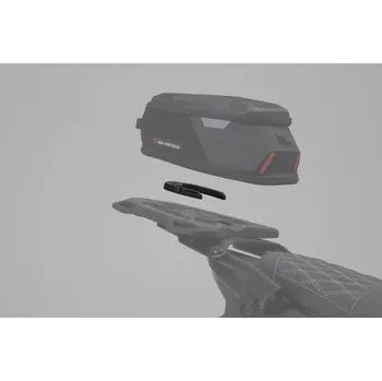 Zavazadlo na motocykl Pro podkova pro Street-Rack Black pro tankvaky Pro bez Adaptéru SW-Motech