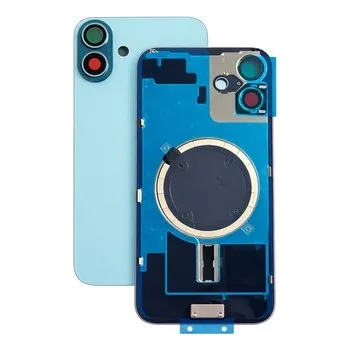 Kryt baterie iPhone 16 PLUS teal + metal clip + camera lens + magnet