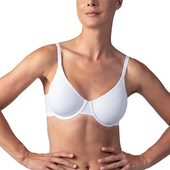 Podprsenka Bellinda MICROFIBER SOFT CUP BRA - Dámská nevyztužená podprsenka - bílá Velikost: 85 C
