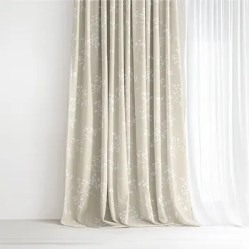 Závěs Dekorační závěs - Popínavé rostliny 140x150 cm