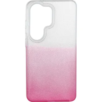 Náhradní kryt pro mobilní telefon Kryt Shining Case Samsung Galaxy S26 Ultra Translucent Pink