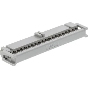 Elektrický konektor Konektor IDC, řada: 891, rozteč: 2.54mm, počet kontaktů: 40, počet řad: 2, orientace těla: Pravý úhel, Samice, IDC,