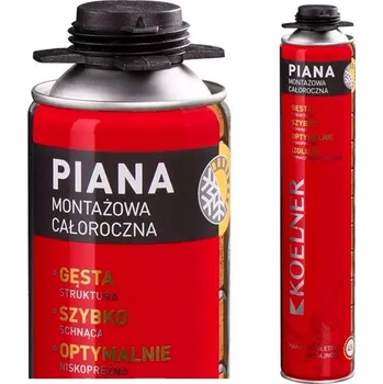 Montážní pěna 12x Montážní pěna nízkoexpanzní Koelner RPP-45-K 750 ml celoroční