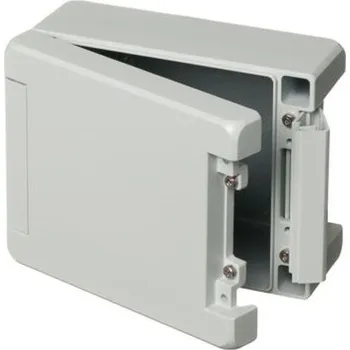 Rozvaděč Bopla Univerzální skříň, řada: Bocube Alu IP66, IP68 Stíněné S přírubou barva Světle šedá, Šedá barva Světle šedá Hliník