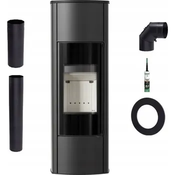 Krbová kamna KAMNA KOZA AB ENYO R S VYSOKOU SADOU