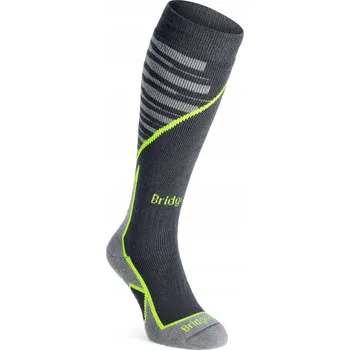 Ponožky Bridgedale Ski Midweight+ Merino gunmetal L 44-47