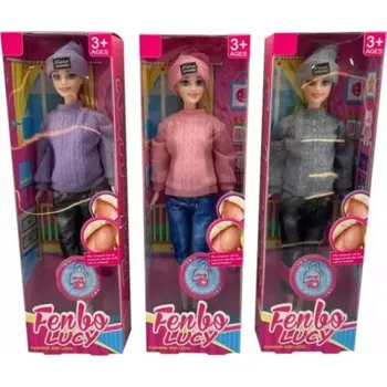 Panenka PANENKA FENBO DÁREK LUCY 25 CM S OTEVÍRACÍM BŘÍŠKEM, HRAČKA