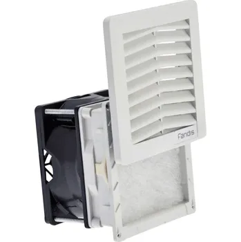 Průmyslový ventilátor ventilátor pro skříňové rozvaděče Fandis FF08GA230UF (š x v x h) 106.5 x 106.5 x 72.8 mm, 1 ks