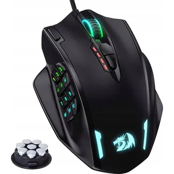 Myš Myš Redragon M908 Impact RGB 12400 DPI MMO, 20 programovatelných tlačítek