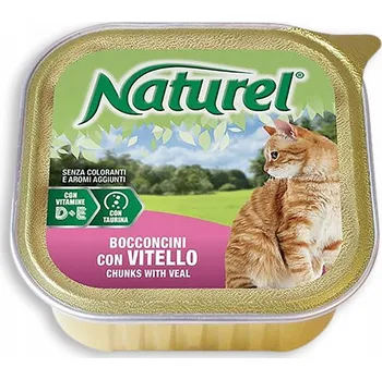 Krmivo pro kočku Life Cat Naturel Kousky Krmivo pro kočky Telecí 100g
