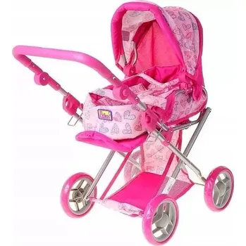 Kočárek pro panenku Hluboký kočárek pro panenky Adar -