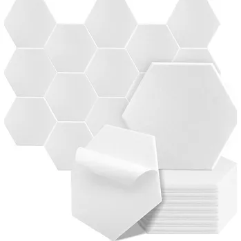 12 KS SAMOLEPICÍCH AKUSTICKÝCH PANELŮ PRO NAHRÁVÁNÍ HUDBY