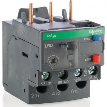 Relé Relé teplotního přetížení NO/NC s automatickým, ručním resetováním a hodnotami FLC motoru 12 18 A TeSys LRD2