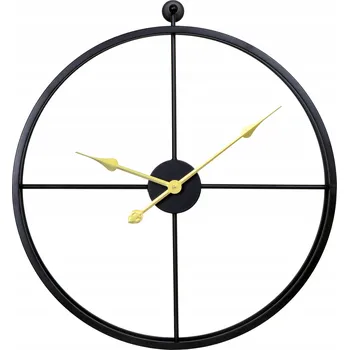 Hodiny Nástěnné hodiny Gockowiak černé, zlaté 56 cm