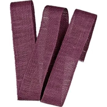 Stuha Stuha lněná Nature Basic – Deep Lavender sytě levandulová 25mm x 2m (11,-Kč/m) (Stuha lněná, barva sytě levandulová, oboustranná, rustikální, biologicky odbouratelná – GoGreen)