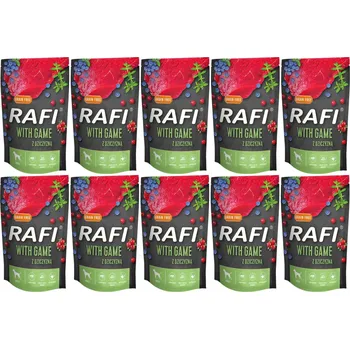 Krmivo pro psa Rafi krmivo mokré krmivo zvěřina 5 kg