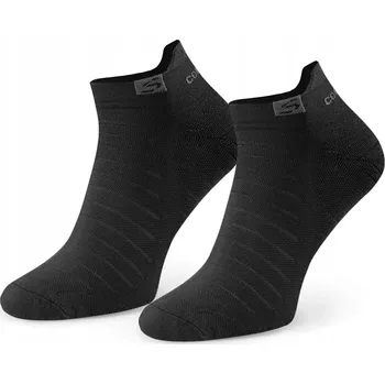 Steven Ponožky kotníkové na běhání 177 černé, černá, velikost 44-46