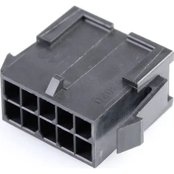 Elektrický konektor Molex zásuvkový konektor na kabel 10, rozteč 3 mm, 430201000, 1 ks Bag