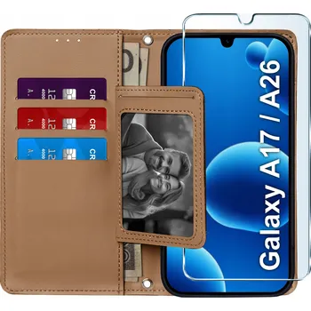 Pouzdro na mobilní telefon Flipové pouzdro KrainaGSM pro Samsung, Galaxy A17 5G, Galaxy A26, černé